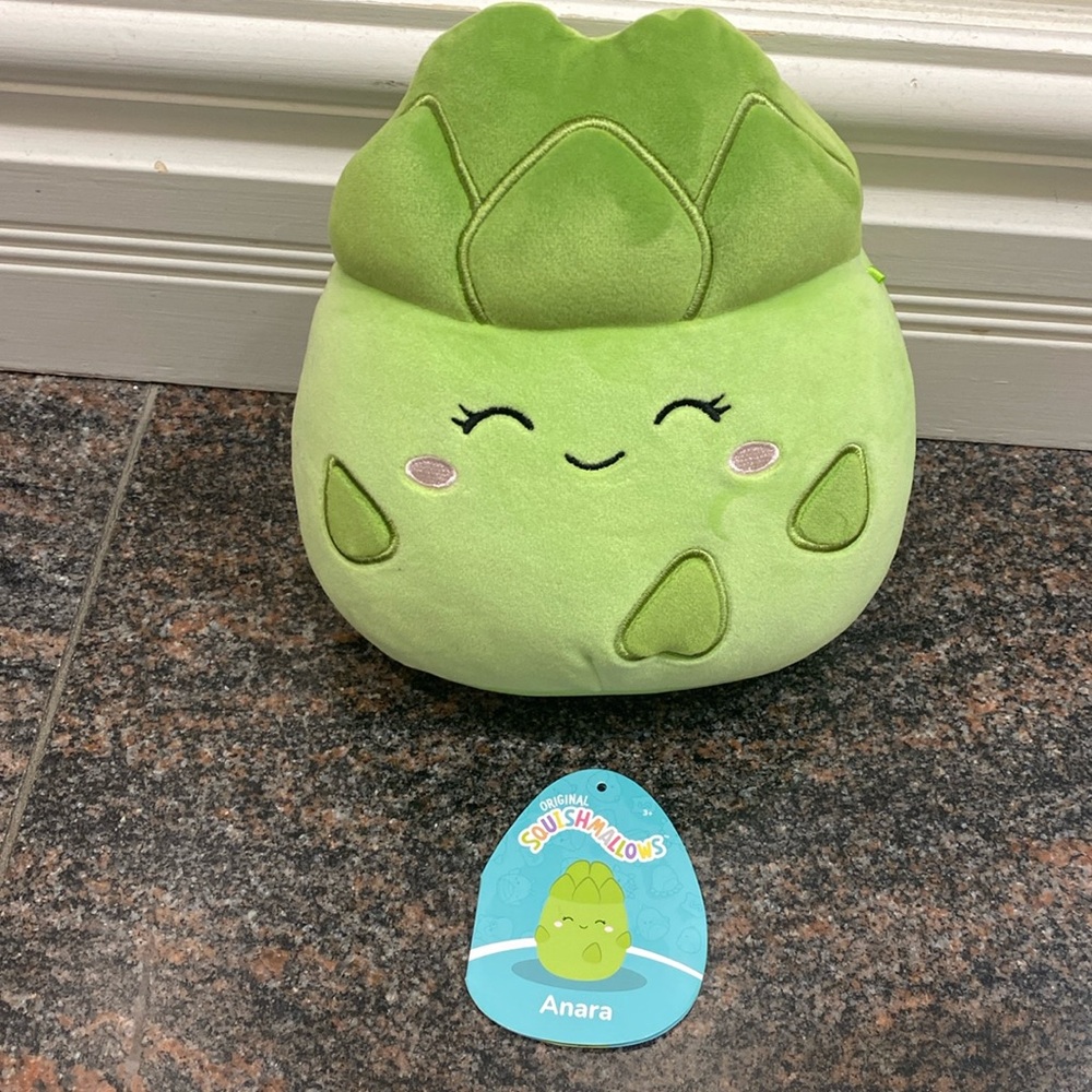 Squishmallows Anara Asparagus 8”